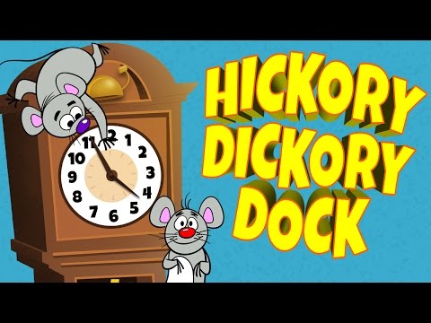 Hickory Dickory Dock ♫ Popular Nursery Rhymes with Lyrics ♫ Kids Songs by The Learning Station