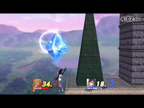 スマブラWiiU ゼルダVSベヨネッタ