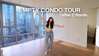 Empty Apartment Tour! (after 2 floods and a year of renovations...)