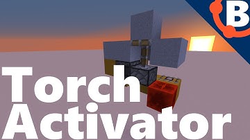 Hidden Torch Key Activator | Redstone 1.11.2