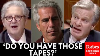 BREAKING NEWS: John Kennedy Asks FBI's Wray Point Blank About Jeffrey Epstein Island Tapes