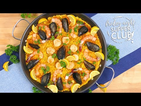 Homemade Paella | Friday Night Supper Club