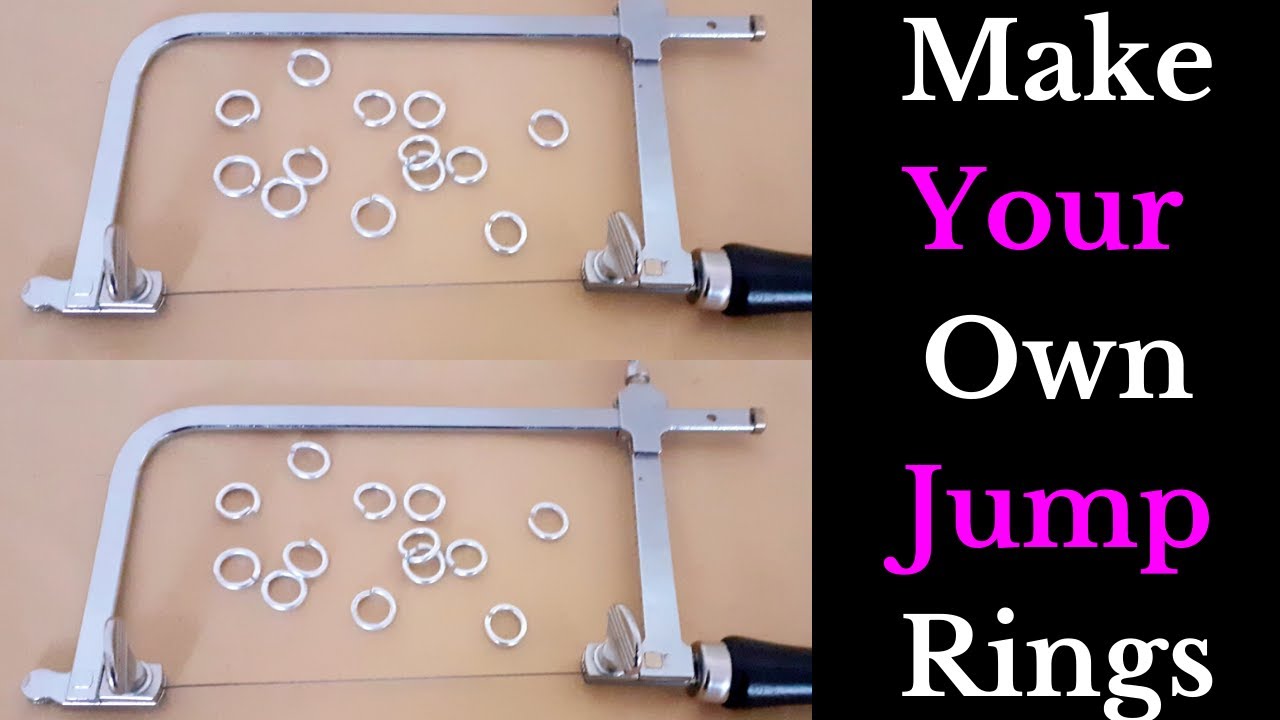 How to make jump rings for jewelry making - two easy ways