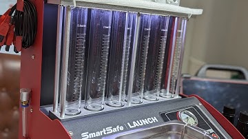 How to use the Launch CNC-603A Fuel Injector Cleaning Machine? SmartSafe CNC 604A Demo