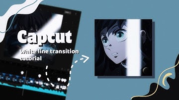 White line transition Part 1 || Capcut tutorial