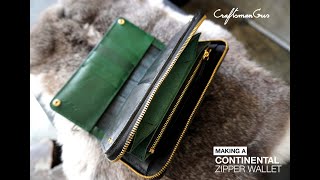 Continental Zipper Wallet #LeatherAddict EP58