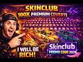 SKINCLUB | 100X PREMIUM COVERT! Skinclub Promo Code