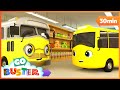 Schoolbus &amp; Grandpa SINGALONG | Go Learn With Buster | Videos for Kids