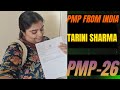 Tarini did PMP from India in 2026 with all AT