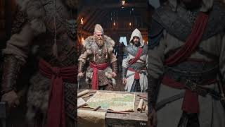 Assassin's Creed Valhalla. Попал в игру. Планируем набег в AC Valhalla #acvalhalla#shorts#игрывжизни