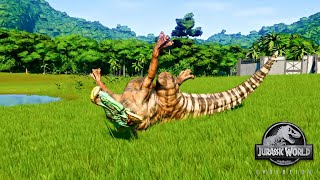 OLD AGE NATURAL DEATH Animation of Dinosaurs | Jurassic World Evolution screenshot 5