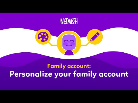 Family account: account personalization