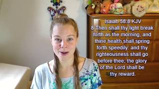 Isaiah 58:8 KJV - Healing - Scripture songs