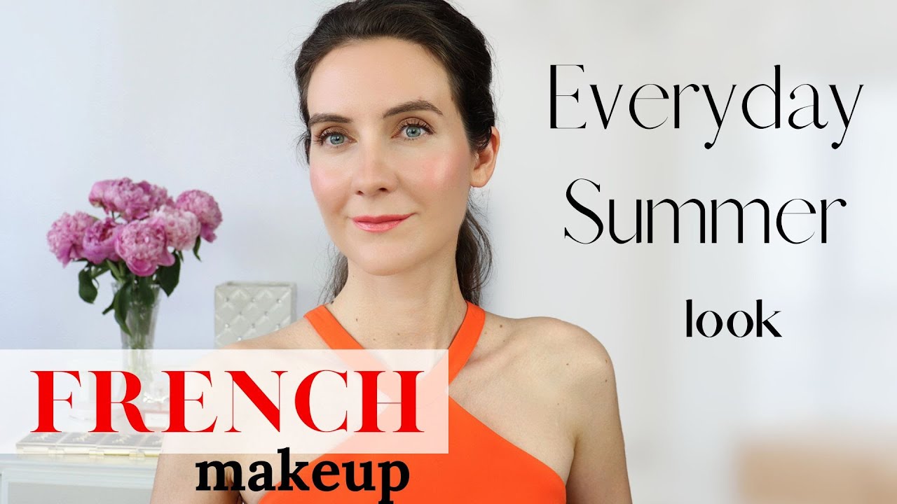 The new RED, Everyday French Makeup Look, Summer 2023 French Beauty  Secrets