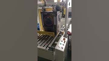 Big carton box tall case automatic H type tape sealing packing machine tape sealer line