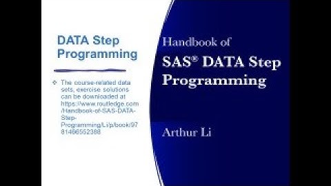 Intro to SAS (part-1) | Understanding the SAS program | Reading data | Creating/modifying variables