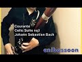 JSバッハ作曲 無伴奏チェロ組曲第1番よりクーラント Johann Sebastian Bach: Cello Suite No1: Courante
