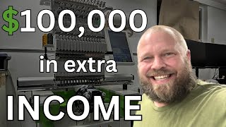 Making Money with a Smartstitch Commercial Embroidery Machine  First thoughts of New Income Stream