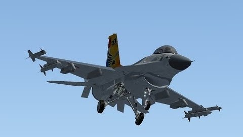 Falcon BMS 4.33: Hammer gooit zn throttle open - 31st VFS NL