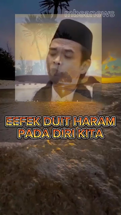 EFEK DUIT HARAM PADA DIRI KITA OLEH UST ABDUL SOMAD #dakwah #uas