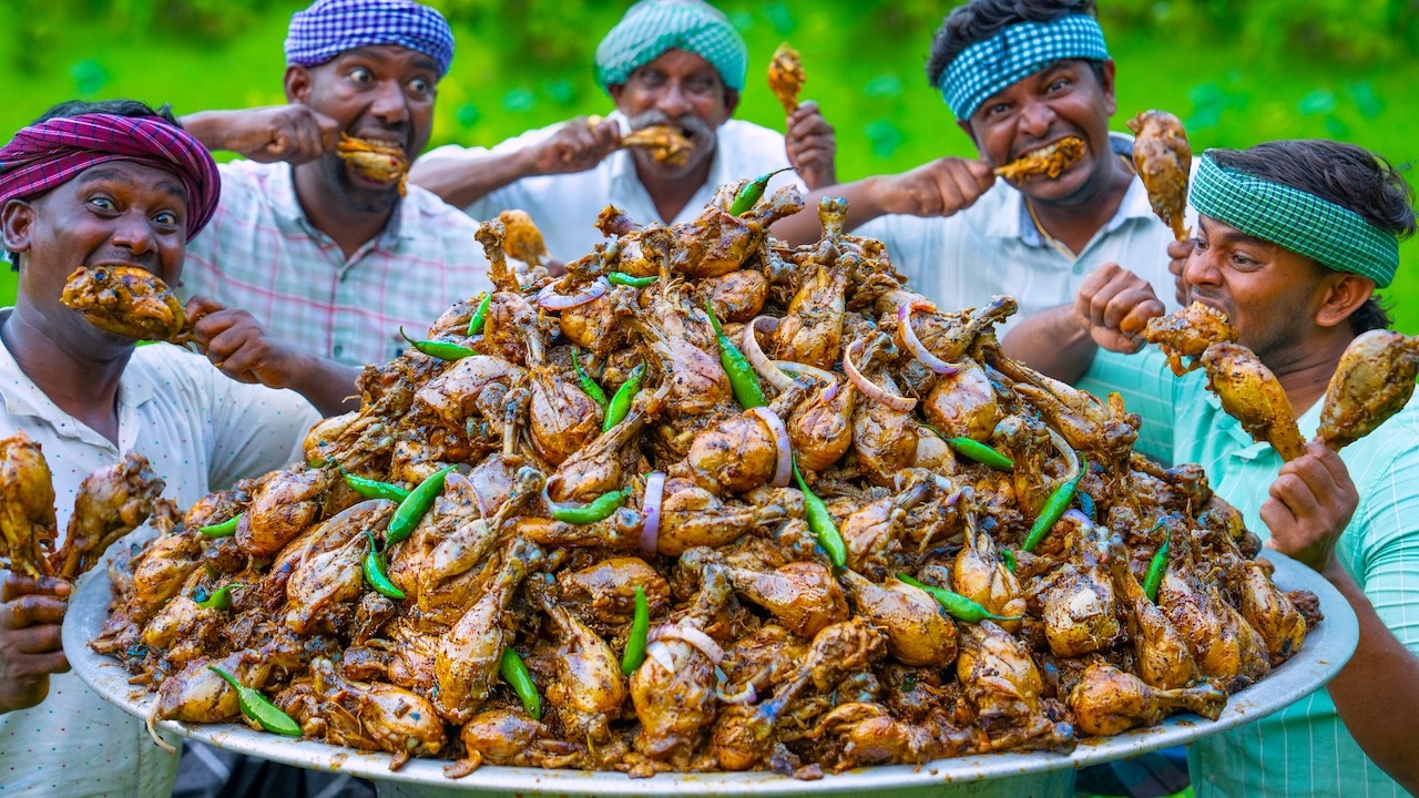 Savory Village-Style Chicken Leg Pepper Fry | Easy Recipe for Cooking and Enjoying!