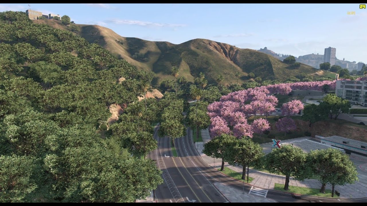 GTA 5 realistic vegetation mod free download