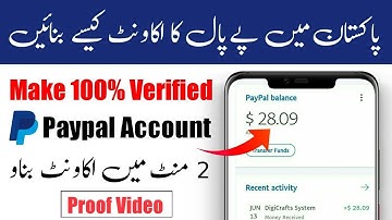 How to create PayPal account in Pakistan ||100% Working method