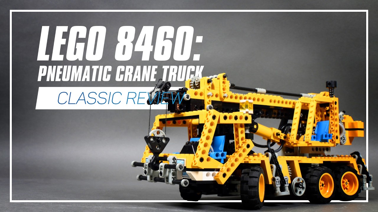 デコトラ　エアーフォーン　コレクション 電車ラッパ LEGO 8460: Pneumatic Crane Truck (1995) - CLASSIC REVIEW - YouTube