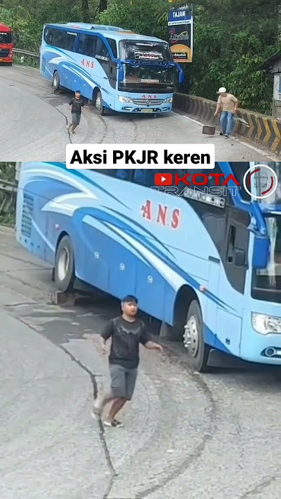 PKJR Sitinjau Laut Selamatkan Bus yang Alami Rem Blong tuai Pujian Netizen #busmaniacommunity
