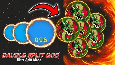 DAUBLE SPLIT GOD ULTRA SPLIT - BLOB.IO | NOOB TRICK | 096 ZARz Blob #Blobio