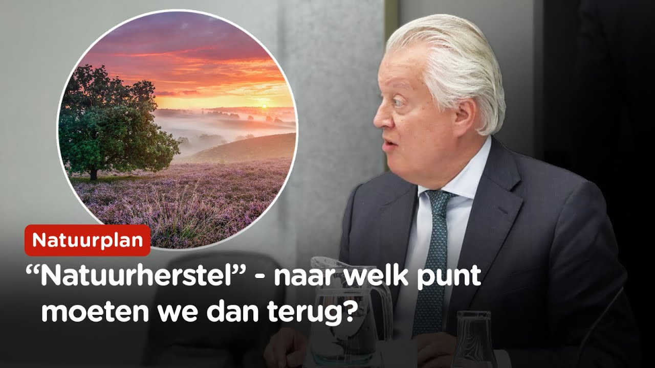 Thumbnail Tijd voor fundamentele herziening natuurbeleid; Ralf Dekker (FVD) weerlegt valse aannames