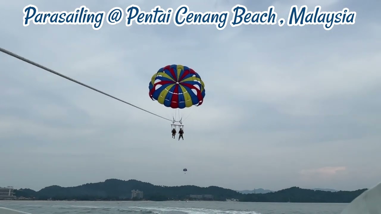 Malaysian Diaries: Parasailing @ Pentai Cenang Beach , Malaysia ll Activities to do at Pentai Cenang