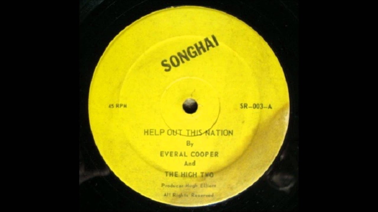 12'' Everal Cooper - Help Out This Nation