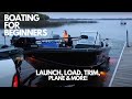 Boating basics complete guide to launching loading driving  more