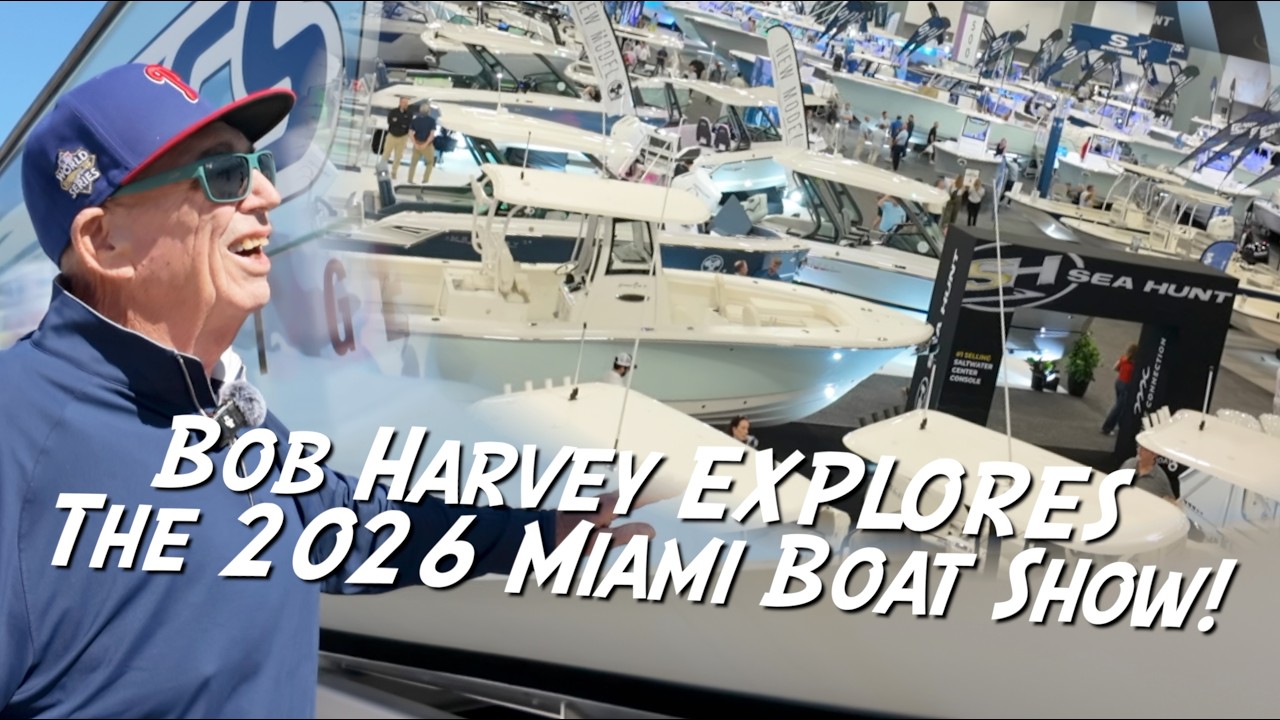 Bob Harvey Explores The 2026 Miami International Boat Show!