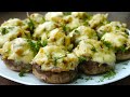 ФАРШИРОВАННЫЕ ШАМПИНЬОНЫ / Одна из лучших закусок / ГРИБЫ в духовке / Stuffed mushrooms