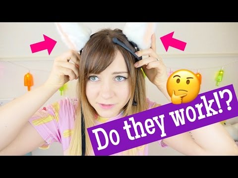 NECOMIMI BRAINWAVE CONTROLLED CAT EARS?! | Do They Actually Work?