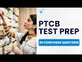 PTCB Test Prep - Pharmacy Technician Practice Exam &amp; Study Guide (25 Confusing Questions)