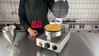 AP-599 / AP-601 Waffle Maker for Belgian Waffles (Not-Rotated type)