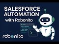 SalesForce Automation with Robonito