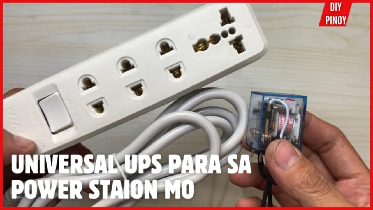 ADDING UPS FUNCTION TO YOUR POWER STATION - UNIVERSAL UPS EXTENSION CHORD