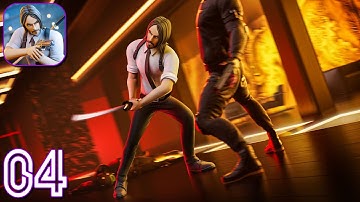 John Hero - Gameplay Walkthrough Part #4 (Android & iOS) John Wick Mobile Game!