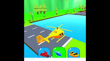 Shape shifting 🚲🚁🚗 Levels 93 ep 4 Gameplay Walkthrough Android ios | new Hyper Casual Games #shorts