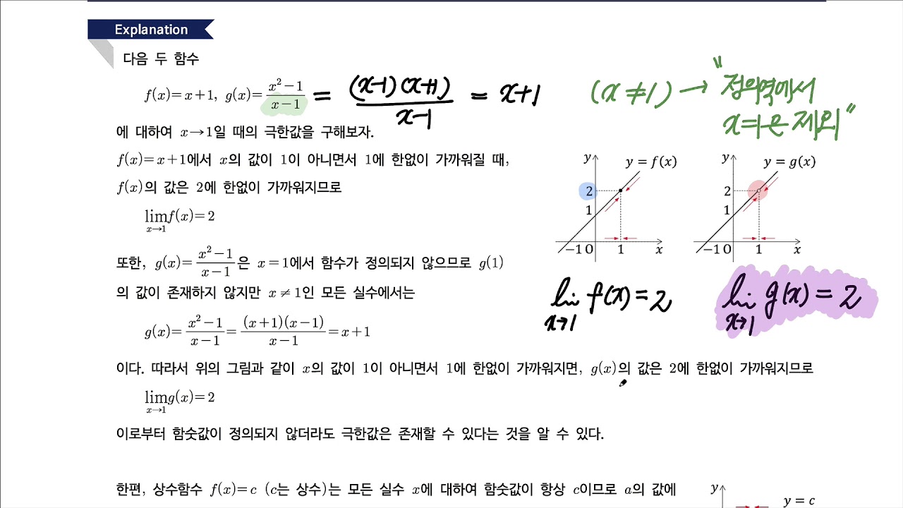 27. 함수의 극한 - 개념정리1 - YouTube 27. 함수의 극한 - 개념정리1 - Youtube