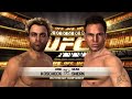 UFC Undisputed 2010 Gameplay Josh Koscheck vs Sean Sherk