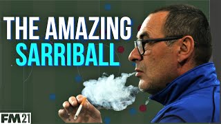 The AMAZING Sarriball 4-3-3 | High-Quality Possession FM21 Tactical Analysis | FM21 Tactics