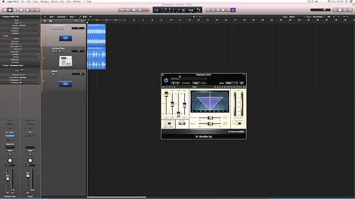 229  Waves S1 Shuffler In Logic Pro