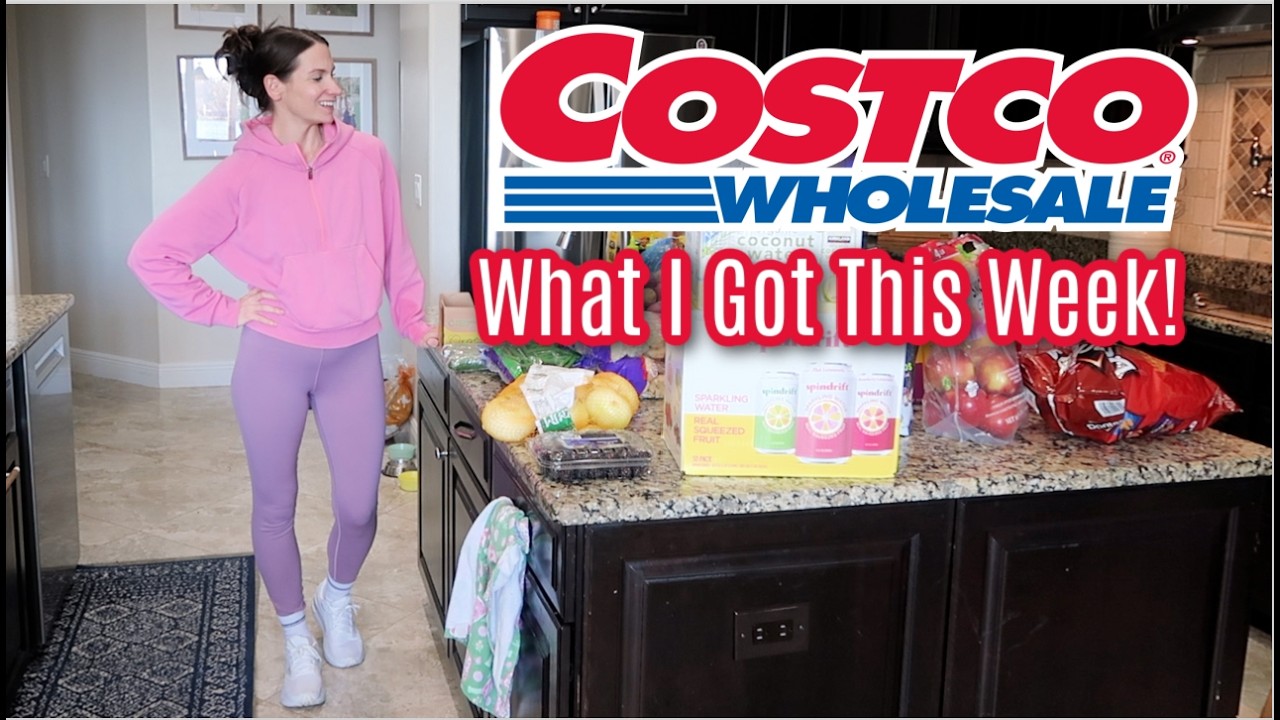 Costco Grocery Haul With Prices for a Family of 7 | Valentine’s Day + Weekly Groceries
