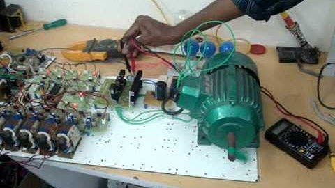 3 Phase Induction Motor speed Control VFD