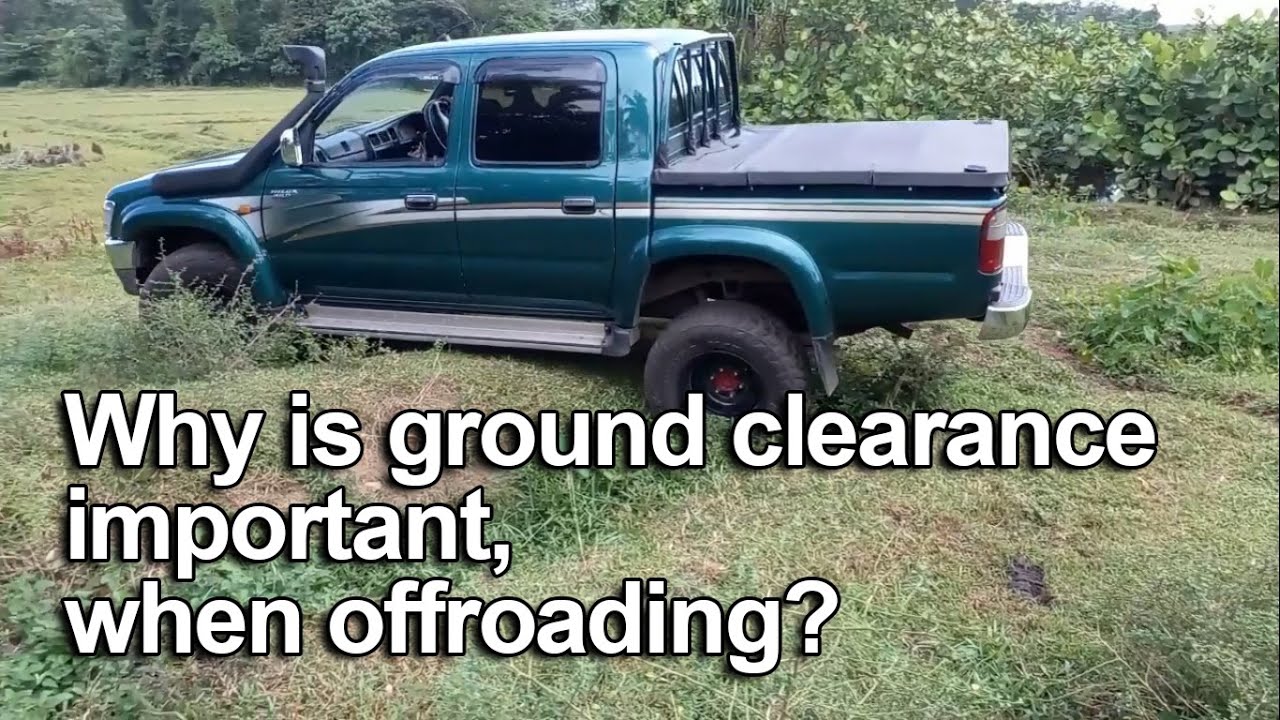 Toyota Modified Hilux Offroad Adventure Guide Why Ground Clearance is
